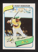 Rickey Henderson 1980 Topps #482 RC at PristineAuction.com