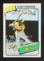 Rickey Henderson 1980 Topps #482 RC at PristineAuction.com
