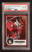 Lady Sif 2024 Upper Deck Marvel Beginnings Red Supernova #22 (PSA 8) at PristineAuction.com