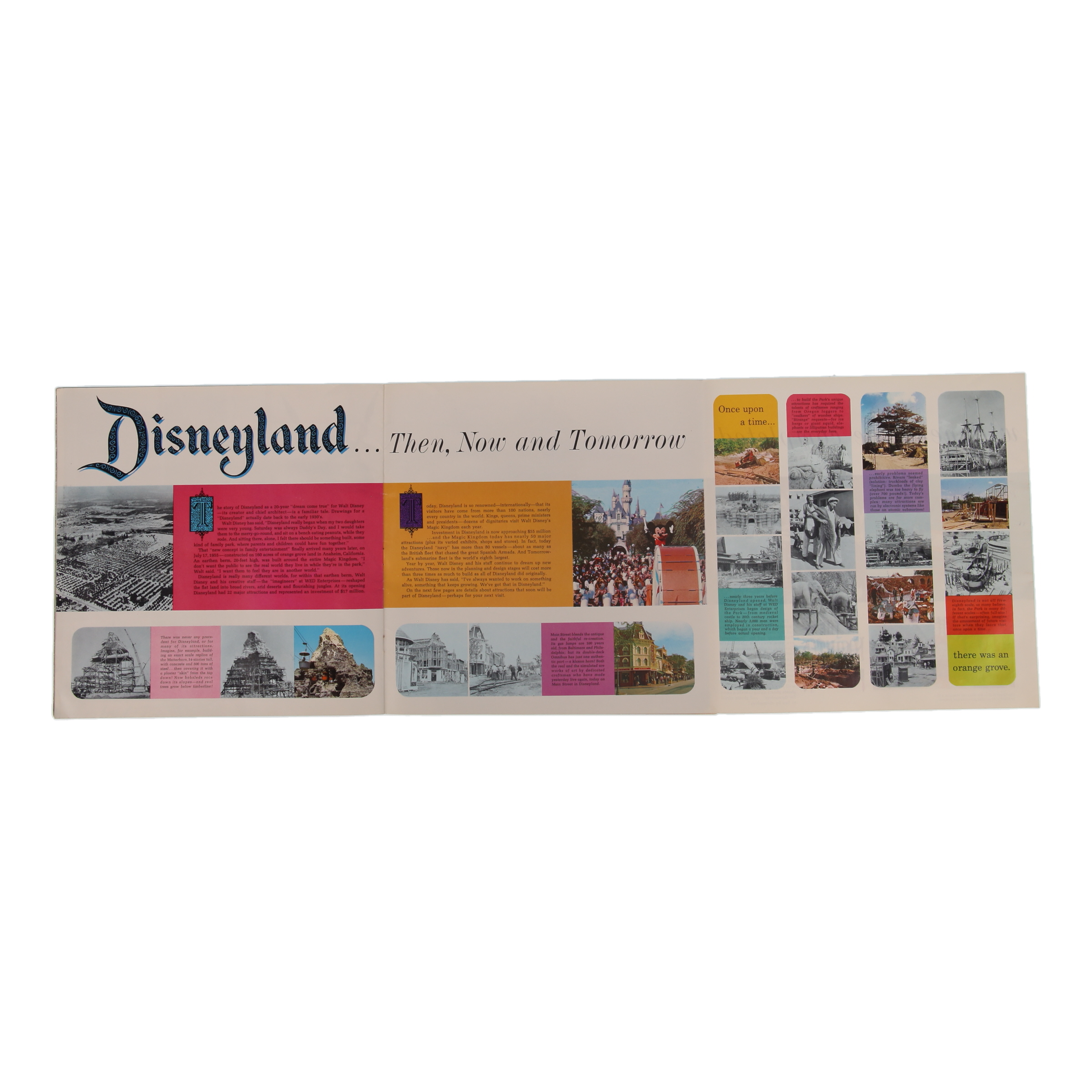 1965 Walt Disney "Disneyland" Souvenir Guide Book at PristineAuction.com 1965 Walt Disney "Disneyland" Souvenir Guide Book at PristineAuction.com