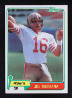 Joe Montana Topps 1981 #216 RC at PristineAuction.com