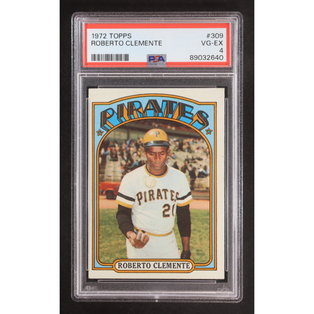 Roberto Clemente 1972 Topps #309 (PSA 4) at PristineAuction.com