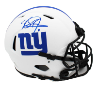 Brian Burns Signed Giants Full-Size Authentic On-Field Lunar Eclipse Alternate Speed Helmet (Beckett) at PristineAuction.com