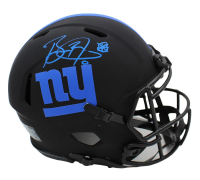 Brian Burns Signed Giants Full-Size Authentic On-Field Eclipse Alternate Speed Helmet (Beckett) at PristineAuction.com