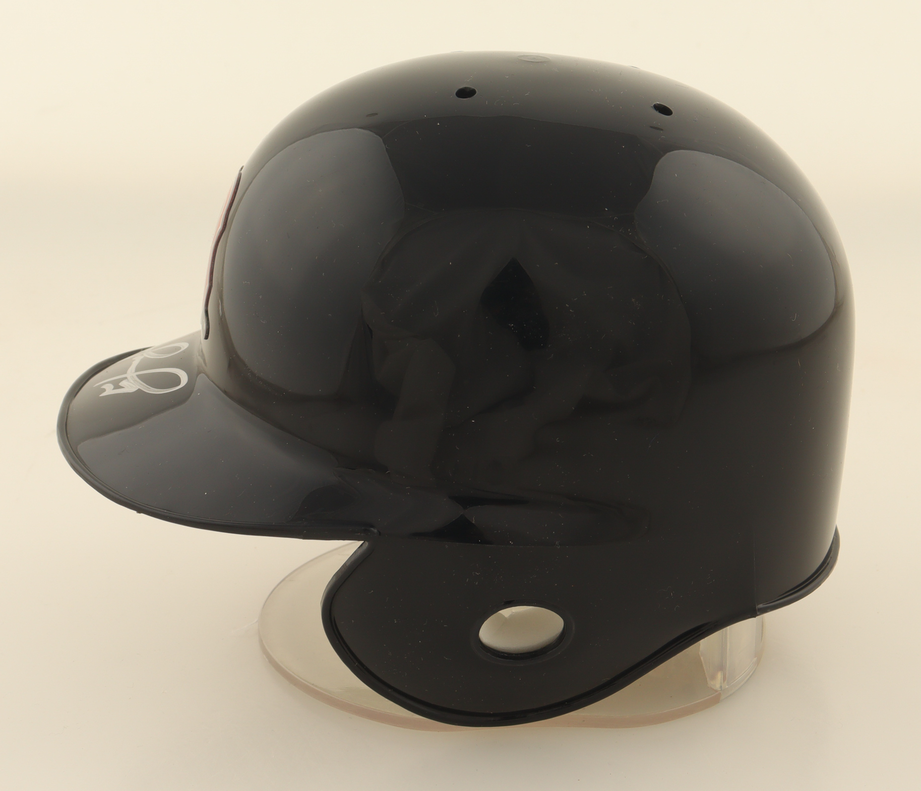 David Ortiz Signed Red Sox Mini Batting Helmet (Steiner) at PristineAuction.com David Ortiz Signed Red Sox Mini Batting Helmet (Steiner) at PristineAuction.com