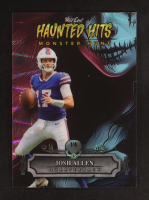 Josh Allen 2024 Wild Card Haunted Hits Monster Hunt Witch Purple Raywave #HHWJA #1/4 at PristineAuction.com