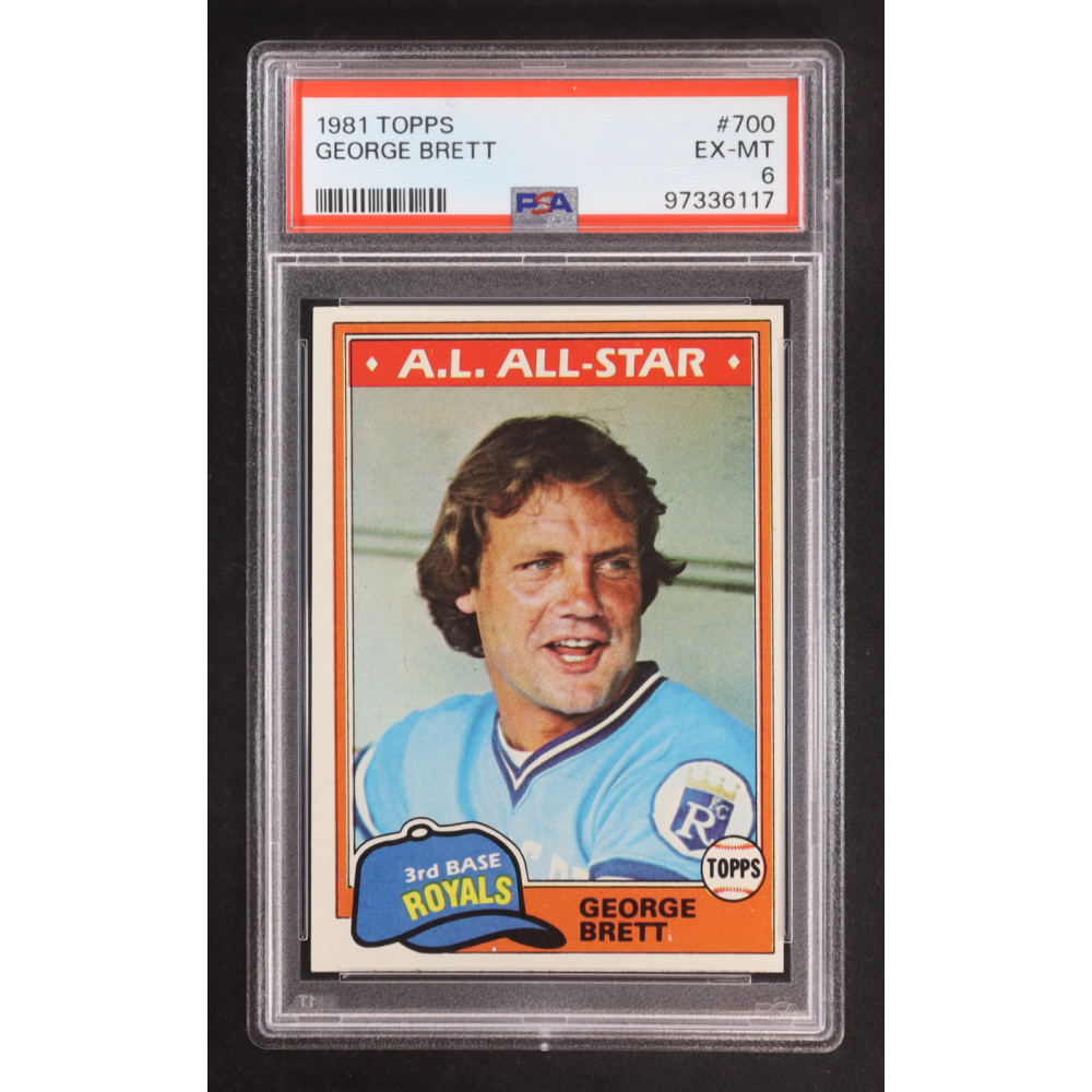 George Brett 1981 Topps #700 (PSA 6) at PristineAuction.com