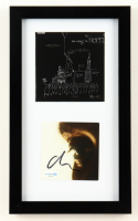 The Weeknd Signed "Hurry Up Tomorrow" Custom Framed CD Insert Display With Disc (ACOA) at PristineAuction.com