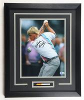 John Daly Signed Custom Framed Photo Display with Replica Cigarette (Beckett) at PristineAuction.com