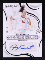 Joy Fawcett 2024-25 Panini Immaculate Collection Sapphire Auto #MM-JFA #01/25 at PristineAuction.com