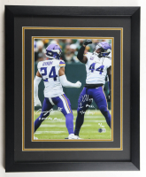 Camryn Bynum & Josh Metellus Signed LE Custom Framed Photo Display Inscribed "I Call The Plays!" & "I Make The Plays!" (Beckett) at PristineAuction.com