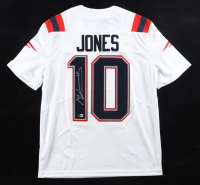 Mac Jones Signed Patriots Nike Authentic Jersey (Beckett) at PristineAuction.com