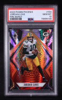 Jordan Love 2020 Panini Phoenix Fire Burst #104 RC (PSA 10) at PristineAuction.com