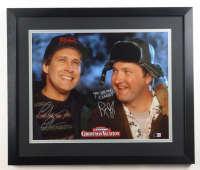 Chevy Chase & Randy Quaid Signed "National Lampoon's Christmas Vacation" Custom Framed Photo Display Inscribed "You Serious, Clark?" (Beckett) at PristineAuction.com