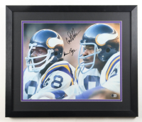 Carl Eller & Alan Page Signed Custom Framed Photo Display (Beckett) at PristineAuction.com