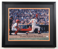 Brooks Robinson Signed Custom Framed Photo Display Inscribed "1970 WS MVP" (JSA) at PristineAuction.com