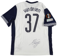 Mickey van de Ven Twice-Signed Tottenham Hotspur Nike Authentic Jersey (Beckett) at PristineAuction.com