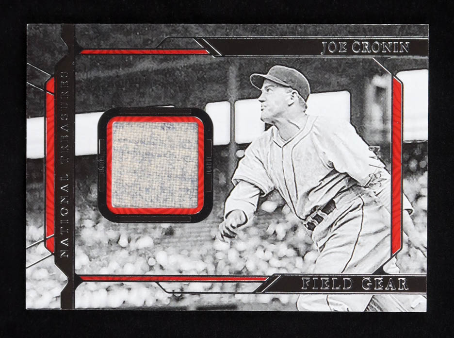 Joe Cronin 2022 Panini National Treasures Field Gear #18 #43/49 at PristineAuction.com Joe Cronin 2022 Panini National Treasures Field Gear #18 #43/49 at PristineAuction.com