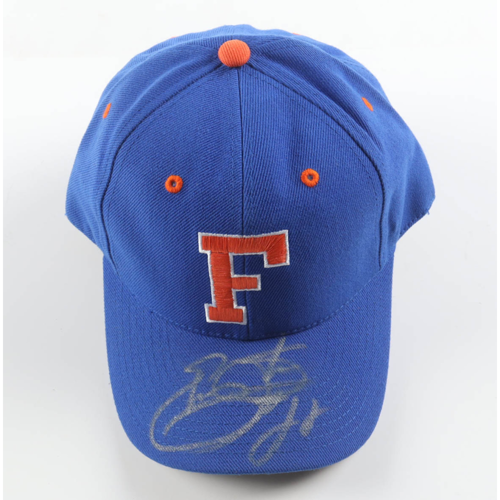Emmitt Smith Signed Florida Gators Logo Fitted Hat (Beckett) at PristineAuction.com