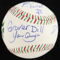 Zack Ward, Yano Anaya, & Scott Schwartz Signed "A Christmas Story" Custom Baseball with Character Inscriptions (Authentic Ink) at PristineAuction.com