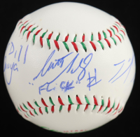 Zack Ward, Yano Anaya, & Scott Schwartz Signed "A Christmas Story" Custom Baseball with Character Inscriptions (Authentic Ink) at PristineAuction.com