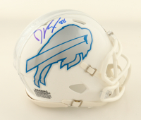 Dawson Knox Signed Bills Ice Alternate Speed Mini Helmet (Beckett) at PristineAuction.com
