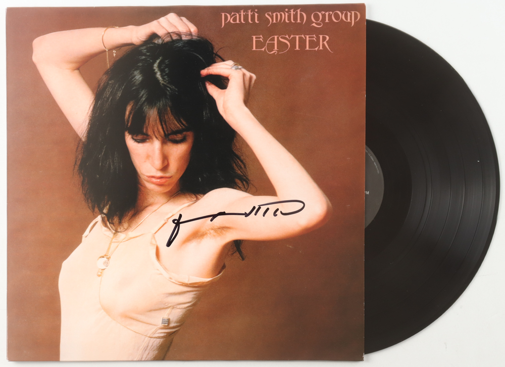 Patti Smith Signed "Easter" Vinyl Record Album (Beckett) at PristineAuction.com Patti Smith Signed "Easter" Vinyl Record Album (Beckett) at PristineAuction.com