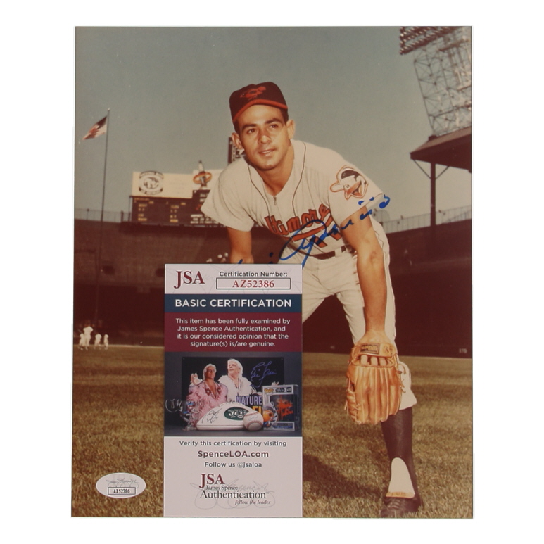 Luis Aparicio Signed Orioles 8x10 Photo (JSA) at PristineAuction.com Luis Aparicio Signed Orioles 8x10 Photo (JSA) at PristineAuction.com
