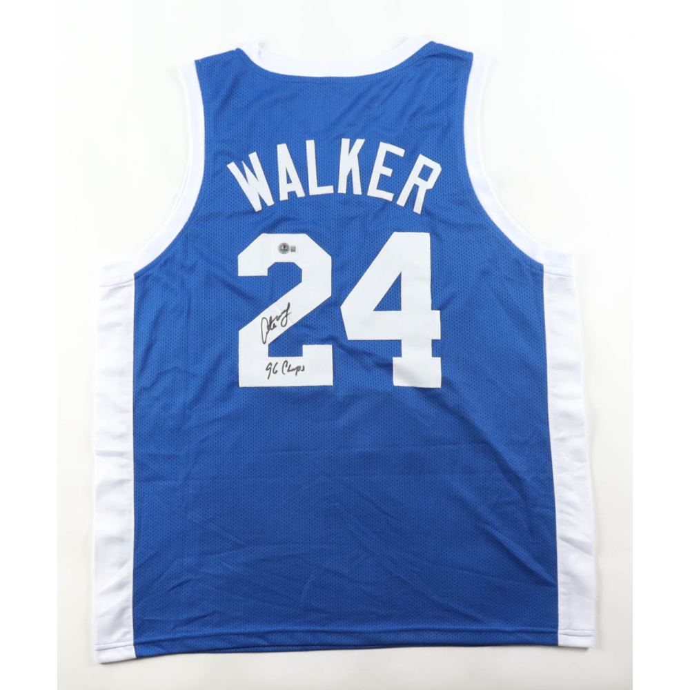 Antoine Walker Signed Jersey Inscribed "96 Champs" (Beckett) at PristineAuction.com