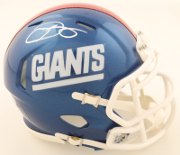 Odell Beckham Jr. Signed Giants Speed Mini Helmet (Beckett) at PristineAuction.com
