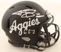 Johnny Manziel Signed Texas A&M Aggies Speed Mini Helmet Inscribed "'12 Heisman" (Beckett) at PristineAuction.com