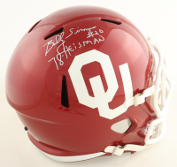 Billy Sims Signed Oklahoma Sooners Full-Size Speed Helmet Inscribed "78 Heisman" (Schwartz) at PristineAuction.com