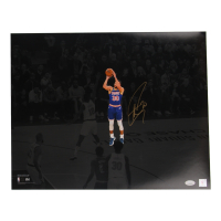 Steph Curry Signed Warriors 16x20 Photo (JSA) at PristineAuction.com