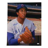 Ferguson "Fergie" Jenkins Signed Cubs 16x20 Photo Inscribed "HOF 91" (JSA) at PristineAuction.com
