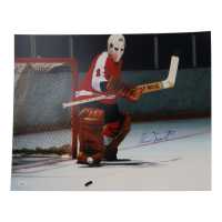 Bernie Parent Signed Flyers 16x20 Photo (JSA) at PristineAuction.com