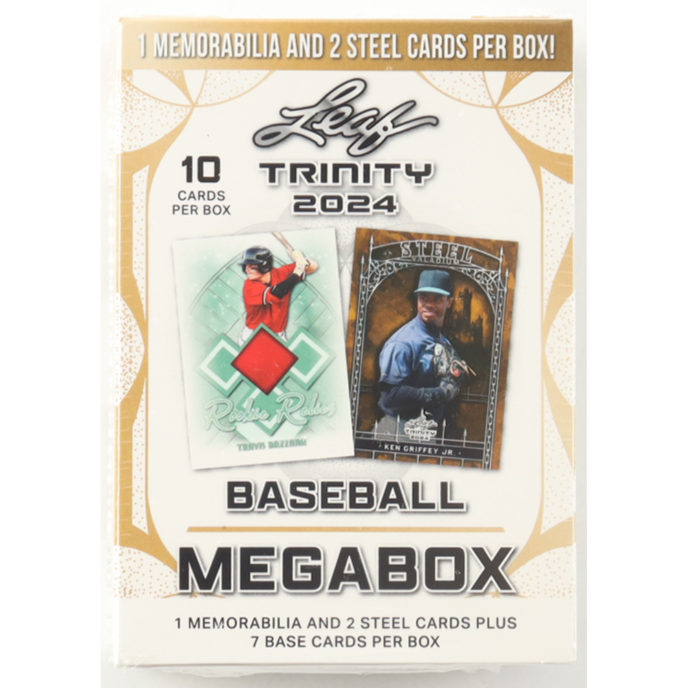 2024 Leaf Trinity Baseball Mega Box With (10) Cards at PristineAuction.com