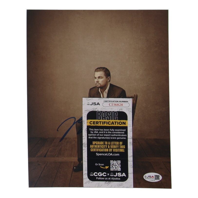 Leonardo DiCaprio Signed 8x10 Photo (JSA) at PristineAuction.com Leonardo DiCaprio Signed 8x10 Photo (JSA) at PristineAuction.com