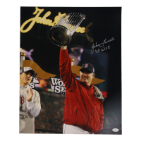 John Farrell Signed Red Sox 16x20 Photo Inscribed "'13 WSC" (JSA) at PristineAuction.com
