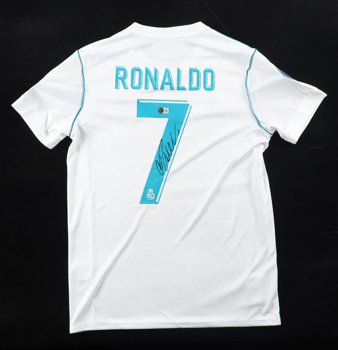 Cristiano Ronaldo Signed Real Madrid FC Adidas Authentic Jersey (Beckett) at PristineAuction.com Cristiano Ronaldo Signed Real Madrid FC Adidas Authentic Jersey (Beckett) at PristineAuction.com