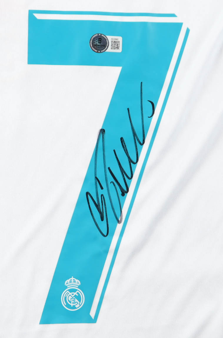 Cristiano Ronaldo Signed Real Madrid FC Adidas Authentic Jersey (Beckett) at PristineAuction.com Cristiano Ronaldo Signed Real Madrid FC Adidas Authentic Jersey (Beckett) at PristineAuction.com
