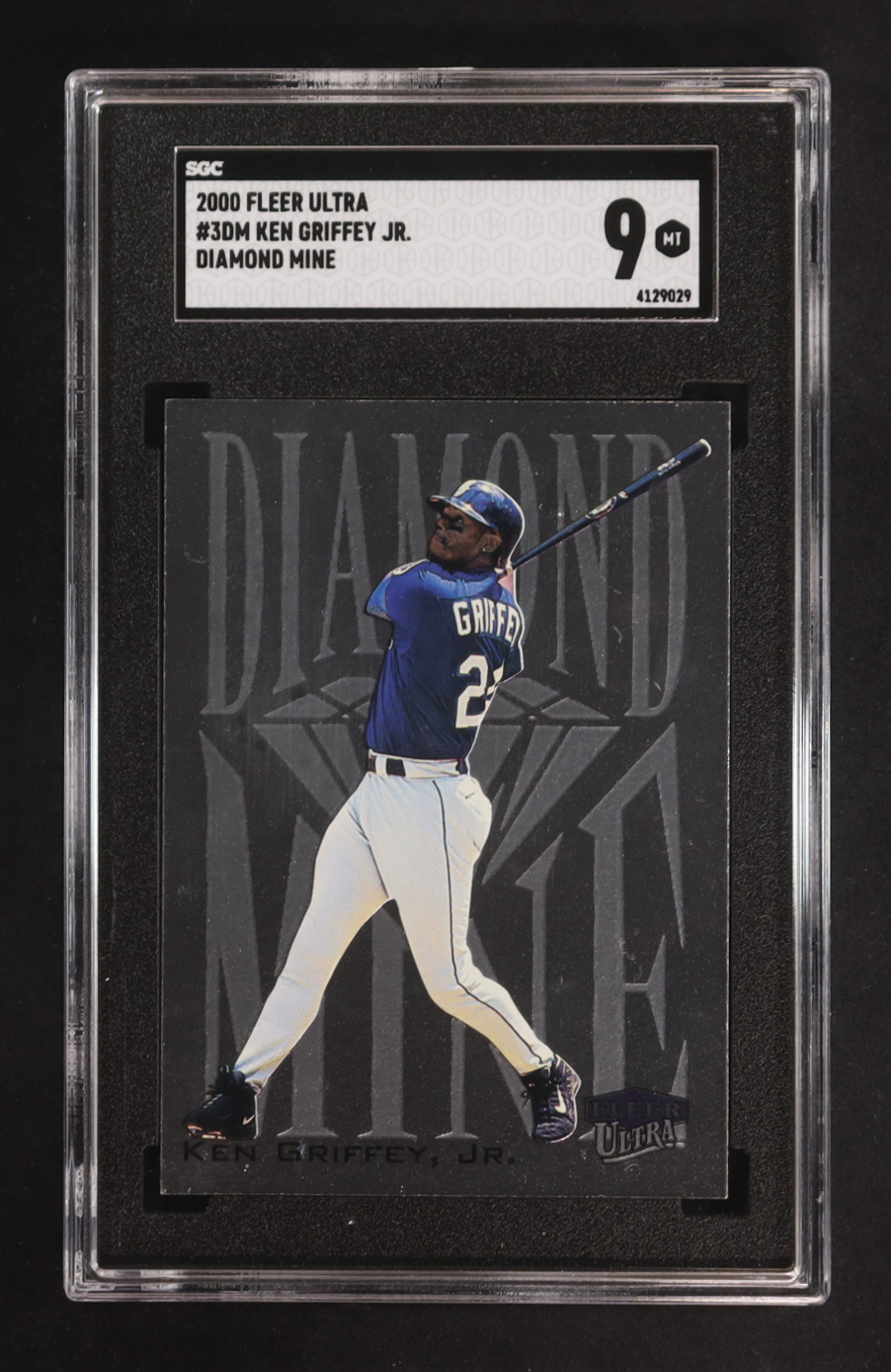 Ken Griffey Jr. 2000 Fleer Ultra Diamond Mine #3DM (SGC 9) at PristineAuction.com Ken Griffey Jr. 2000 Fleer Ultra Diamond Mine #3DM (SGC 9) at PristineAuction.com