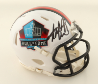Adrian Peterson Signed Hall Of Fame Logo Speed Mini Helmet (JSA) at PristineAuction.com