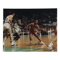 Lenny Wilkens Signed Trail Blazers 8x10 Photo (AWM) at PristineAuction.com