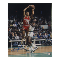Lenny Wilkens Signed Trail Blazers 8x10 Photo (AWM) at PristineAuction.com