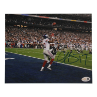 Plaxico Burress Signed Giants 8x10 Photo (JSA) at PristineAuction.com