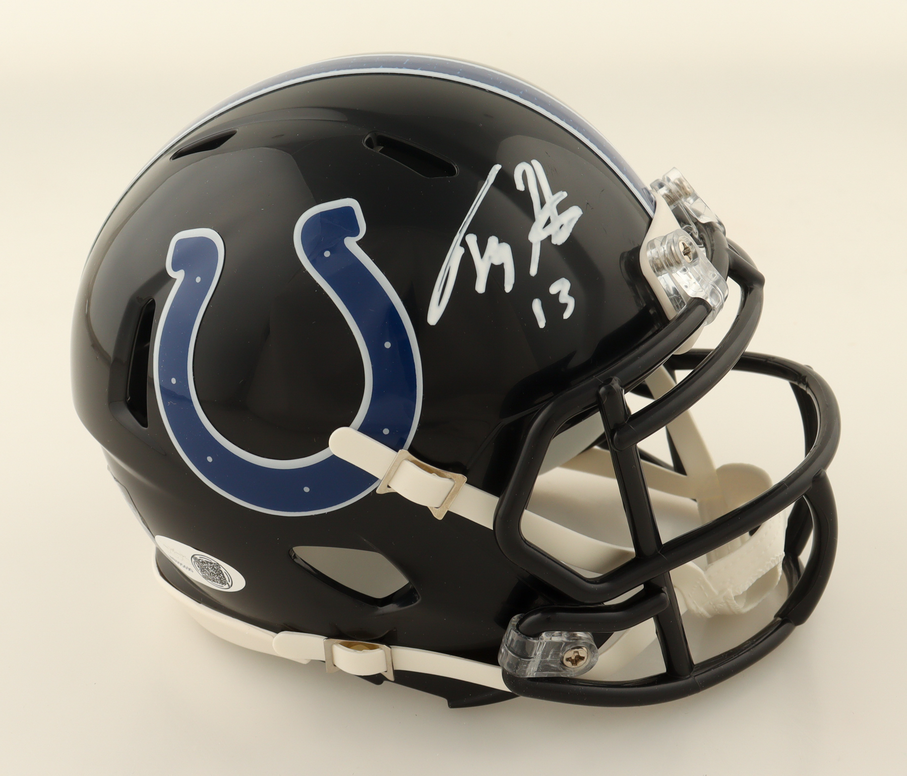 T.Y. Hilton Signed Colts Speed Mini Helmet (JSA) at PristineAuction.com T.Y. Hilton Signed Colts Speed Mini Helmet (JSA) at PristineAuction.com