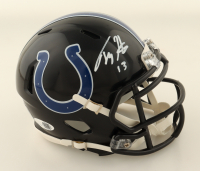 T.Y. Hilton Signed Colts Speed Mini Helmet (JSA) at PristineAuction.com