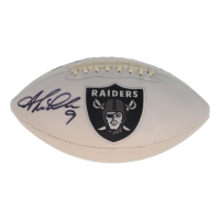 Shane Lechler Signed Raiders Logo Football (Beckett) at PristineAuction.com
