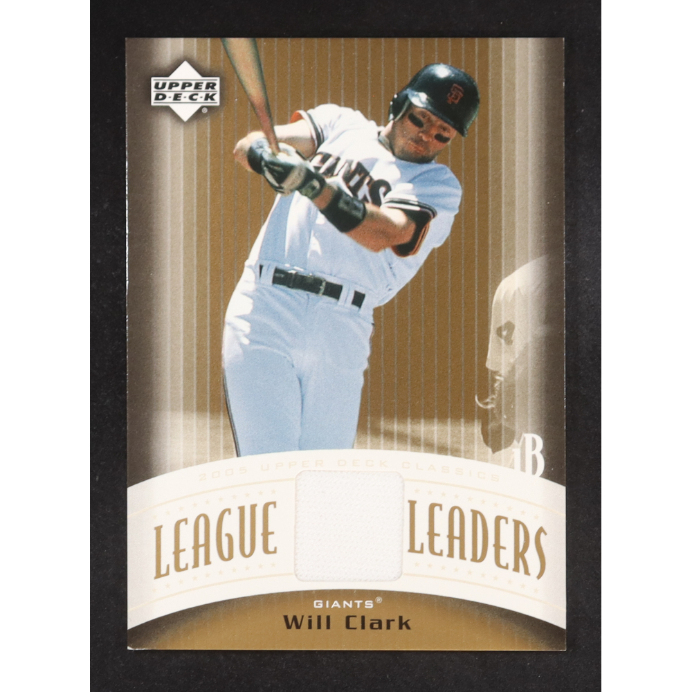 Will Clark 2005 Upper Deck Classics League Leaders Materials #WC Pants at PristineAuction.com