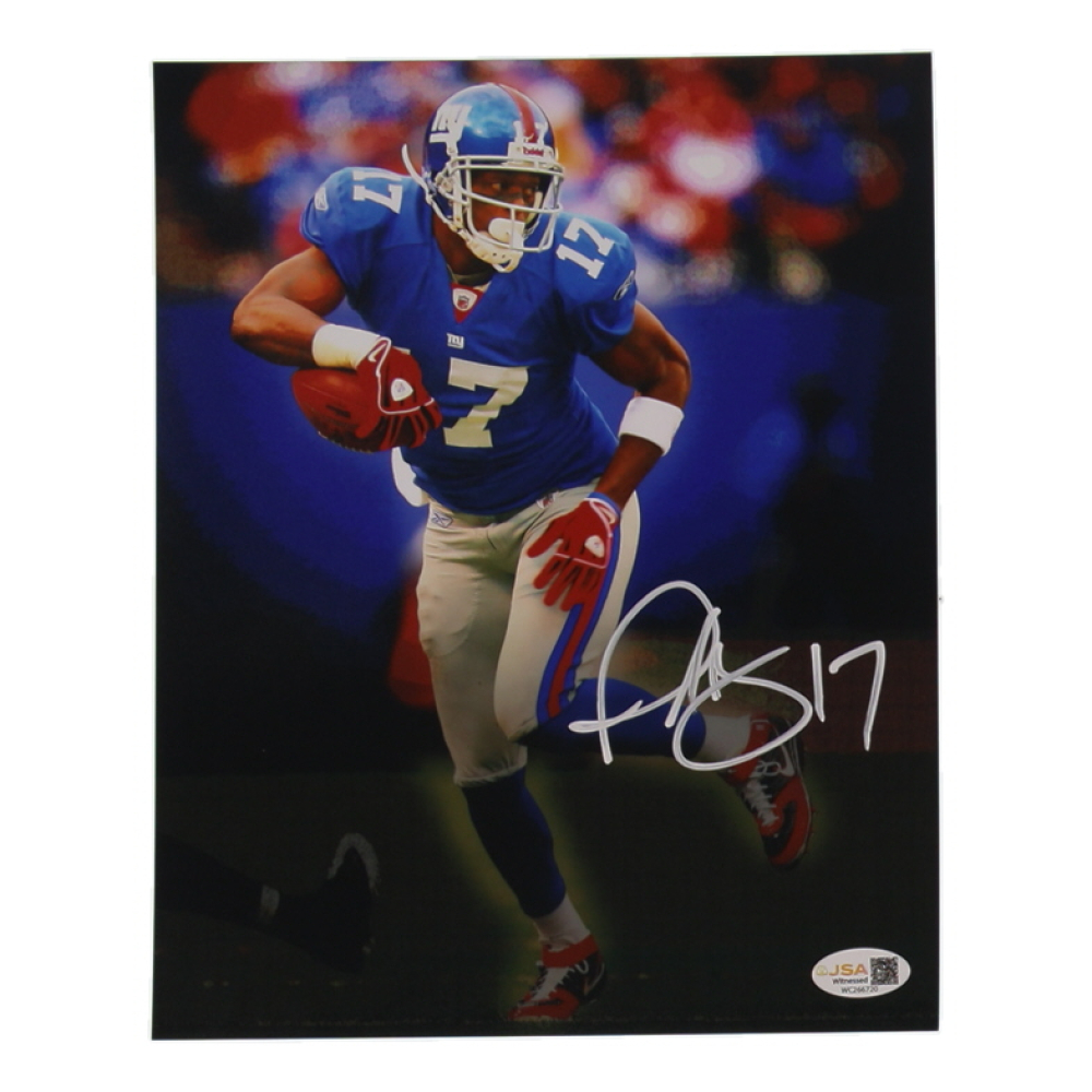 Plaxico Burress Signed Giants 8x10 Photo (JSA) at PristineAuction.com